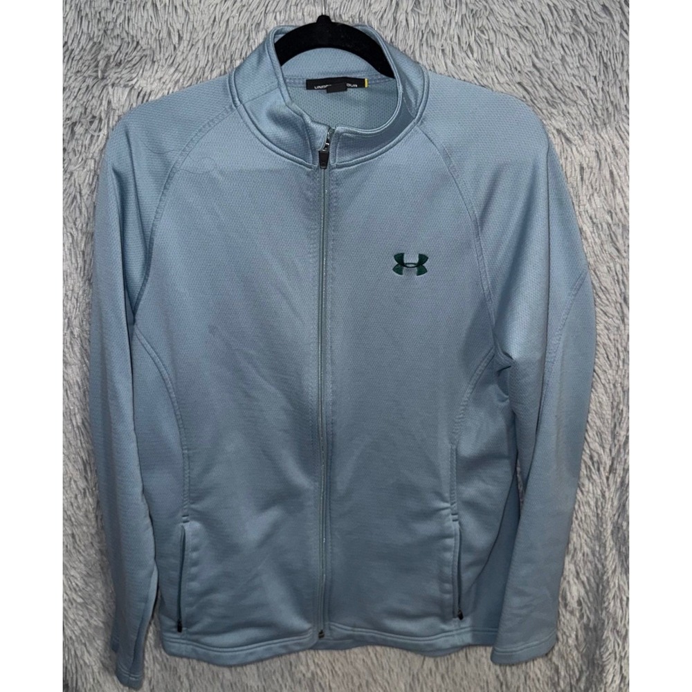 Under Armour Lightweight Full Zip Jacket Blue Athleisure Activewear Men's